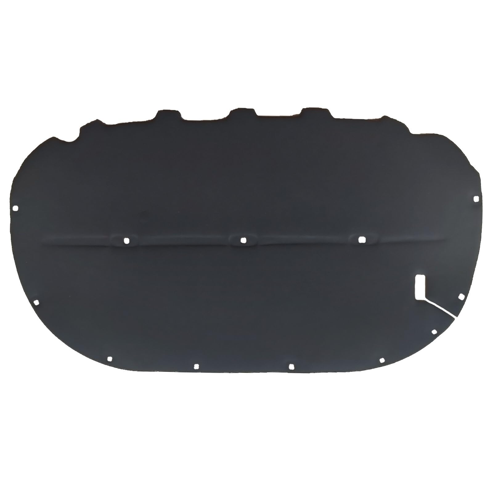 GEPCO Dämmmatte Motorhaube Motorhaubendämmung Motorraumdämmung mit Clips kompatibel mit Volkswagen VW Passat B8 3G Limousine Variant GTE Alltrack 2014-2022 TDI TSI Hybrid 3G0863831A