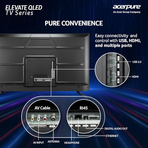 Image of Acerpure 127 cm (50 inch) Elevate Series Ultra HD 4K QLED Smart Google TV AP50UG51QEVTD