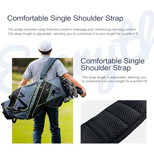 Unihimal 14-Way Golf Cart Bag With Organizer Divider & Rain Cover thumb #4