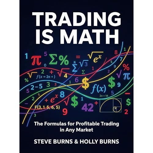 Trading is Math Audiolibro Por Steve Burns, Holly Burns arte de portada