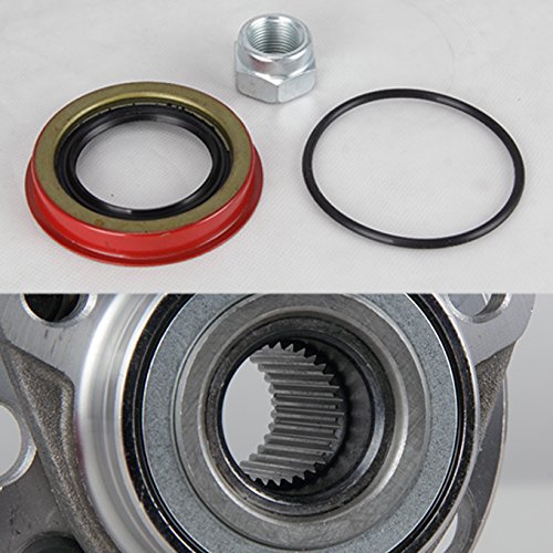 AKKON - for Chevy Cavalier Pontiac Grand Am Buick Olds Set of 2 Front Wheel Hub + ABS + Bearing & Lugs 513017K