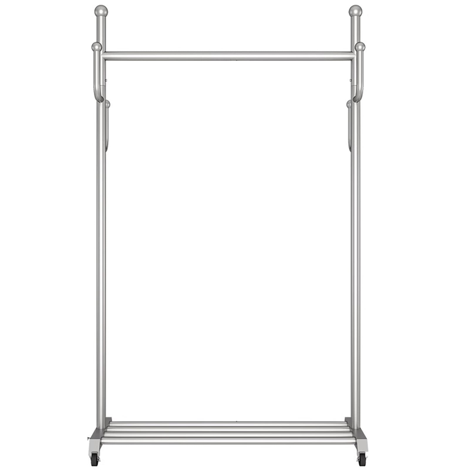 Organiseur de vêtements à roulettes pour chambre et dressing moderne