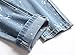 JLLDS LKMQA Boy's Skinny Fit Ripped Distressed Destroyed NO Stretch Fashion Denim Jeans Pants J336Blue 7