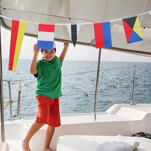 Drapeaux de Code International pour Navigation Marine et Signalisation de Navires - 8