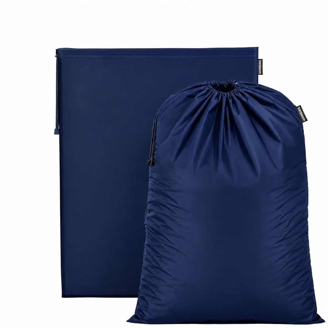 Extra Large Storage Shifting Bags | Giant Reusable Multipurpose Storage Bag with cord Lock for Clothes & Blankets | Suitable for Shifting & Moving stuff For Home -(142 x 108 CM)- Blue-image-48
