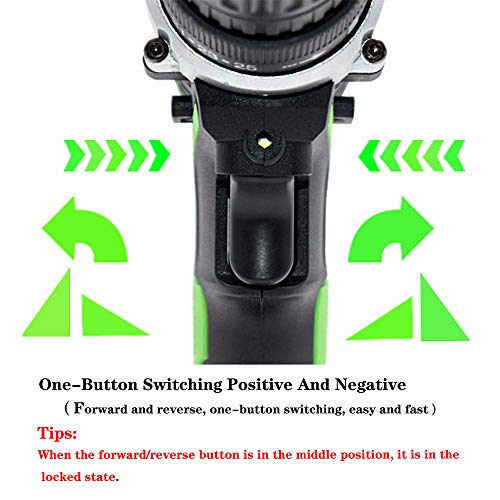 Akkuschrauber Bohrmaschine Mini Wireless Power Drill 2 x Lithium-Ionen Akku Schraubendreher Elektrowerkzeuge – Bild 6