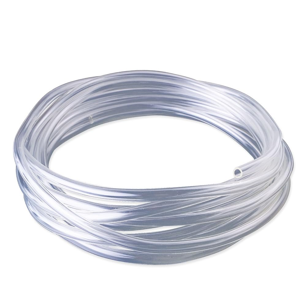 COYOUCO Durchsichtiger Flexibler PVC-Schlauch OD 20 mm / 22 mm / 24 mm transparenter Vinylschlauch für Aquarium, Pumpe, Labor, DIY-Projekte 5 Meter,24mm*19mm