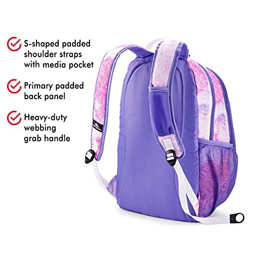High Sierra Curve Lightweight Backpack with Padded Straps4