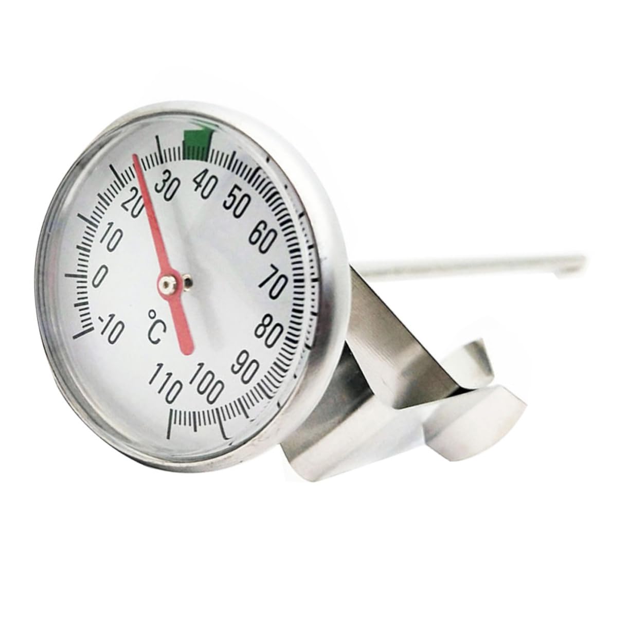 COLLBATH Set of Metal Kitchen Food Temperature Thermometer for Cooking BBQ Milk Coffee