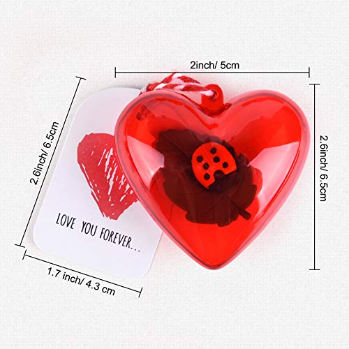 MIAHART 30 Pack Valentines Erasers Set Animal Pencil Erasers Filled Hearts Box and Valentine\'s Cards for Kids Valentines Party Favors, Carnivals Gift, School Supplies (Animal) - Thumbnail 4