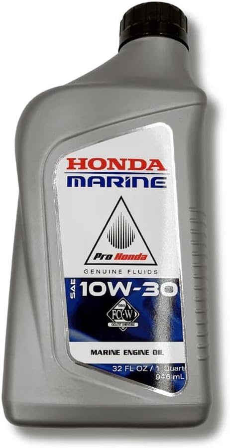 Honda 08232-H99-K1LA1 SAE 10W-30 Marine Oil, 1 Quart