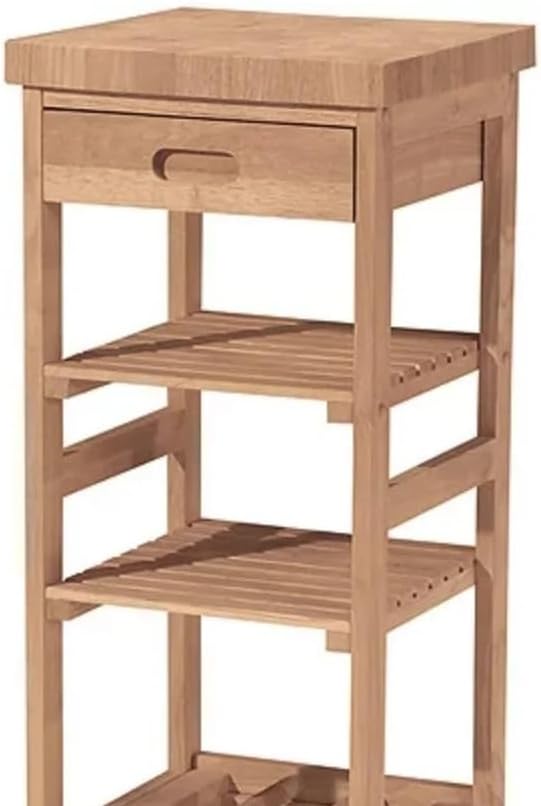 GDDZA 多機能キッチンカートパントリー収納キッチンカートトロリー、耐久性と強力15.00 X 15.00 X 33.00インチ