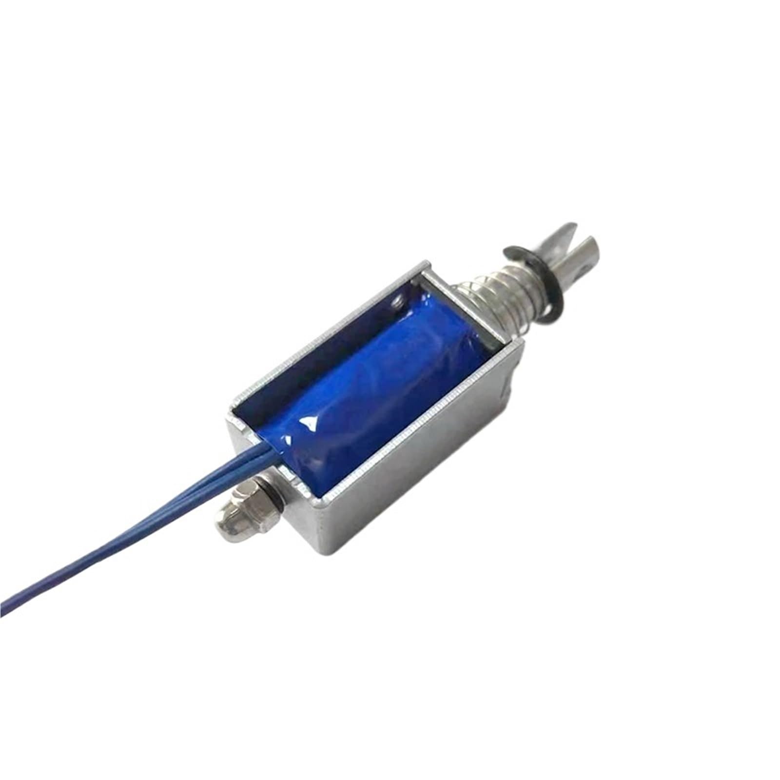 Long-Stroke DC 12v 24v Push-Pull Electromagnet 0730B Electromagnetic Solenoid Outlet Automatic Door Magnet(12V)