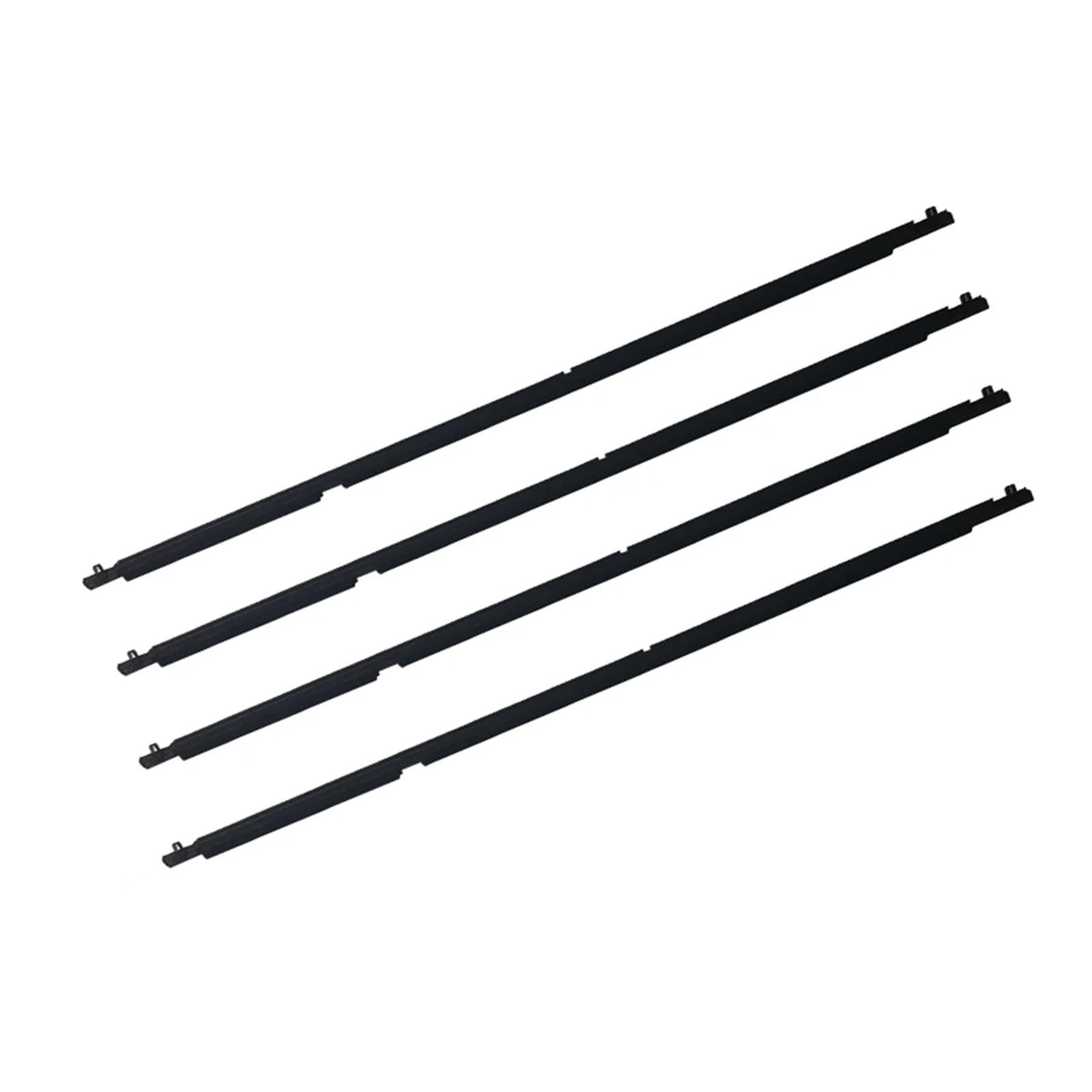 Sifusm One Color Rubber Seal 4Pcs For Mazda 6 Sedan 2004-2011 2012 Car Outer Windows Rubber Weatherstrip Waterproof Pressure Strip Sealing Belt Moulding Trim Strip