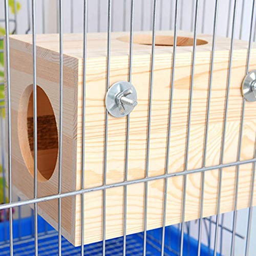 Western-Era-Wooden-HideHouse-Hut-Hammock-Sleeping-Cabin-Cage-Accessory-Toy-for-Hamsters-Hedgehog-SugarGlider-Birds-Small-Rabbit-Small-Guinea-Pig
