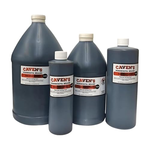 Pure Red Fox Urine - Caven's Minnesota Brand Lure Trailing Scent Choose Size (1/2 Gallon)