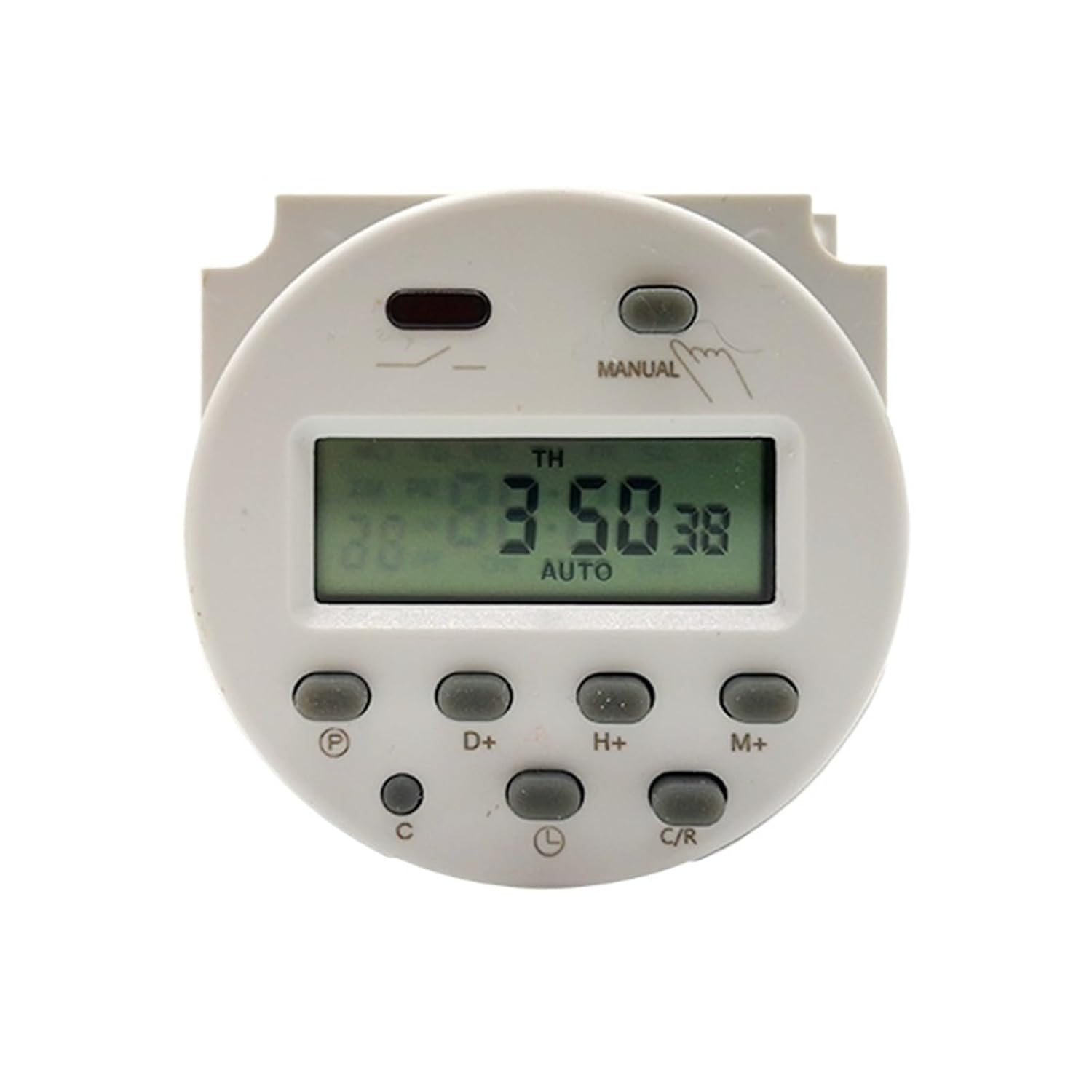 RBFRZGSU 1pcs CN101A 12V/24V/110V/220V Single and double countdown micro cycle time control switch timer controller min control 16A(24V)