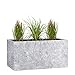 Produktbild Pflanzwerk® Pflanzkübel TUB Lava Hellgrau 45x100x45cm Blumentopf *Frostbeständige Blumenkübel* *UV-Schutz* *Premium Pflanzenkübel Qualität*
