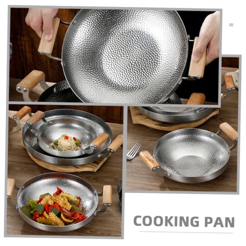 Wok de Acero Inoxidable con Doble Asa VALICLUD miniatura 6