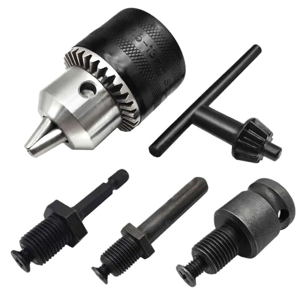 Weijiahuidf Chuck And Shank Set 1.5-13Mm Drill Chuck,1/2-20Unf Mount Impact Driver