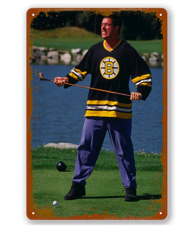 Adam Sandler - Happy Gilmore Vintage Metal Tin Signs Vintage Aluminum Signs Home Decor Room Metal Decor 8X12