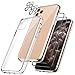JETech [3 in 1] Case for iPhone 11 Pro 5.8-Inch, with 2-Pack Screen Protector and 2-Pack Camera Lens Protector, Non-Yellowing Shockproof Bumper Phone Cover, Full Coverage Tempered Glass Film (Clear)