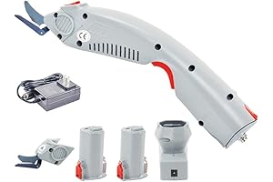 Wbt-1 Portable Electric Scissors Rechargeable & Pluggable Cordless Power Scissor w/ 2...