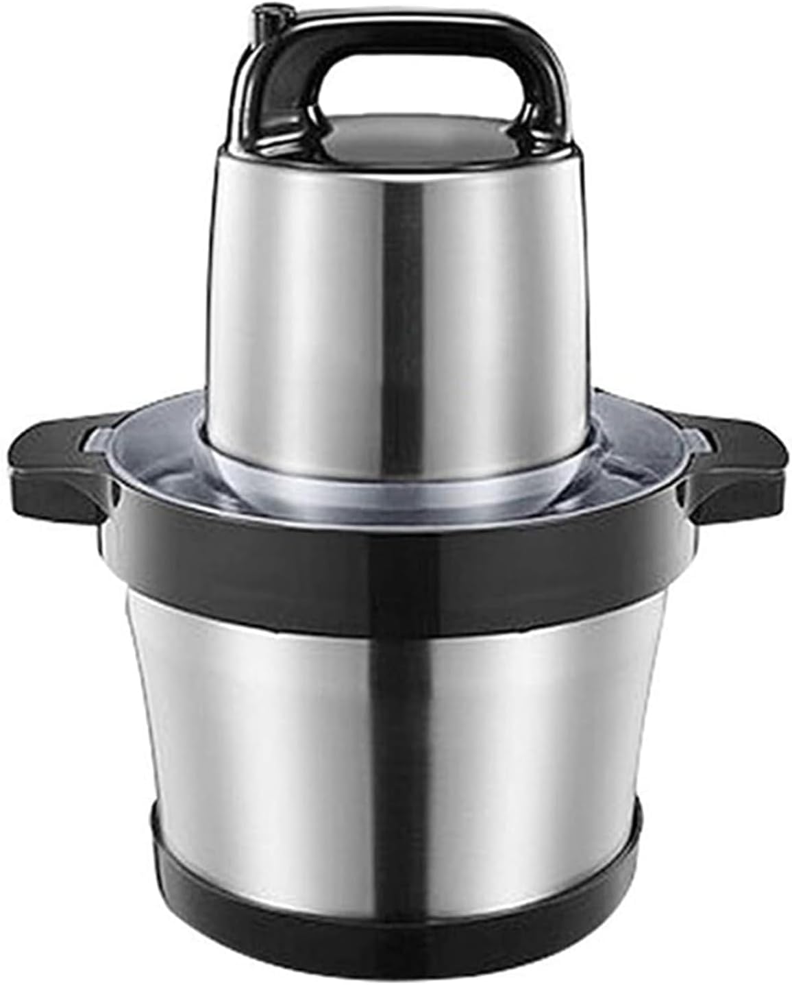 NIVKEZ Multi-Purpose 6L Electric Food Chopper & Grinder with Extra-Large Stainless Steel Bowl, Dual Speed Control and Powerful Motor - Vegetables, Nuts, Sauces, Purees and Baby Food & Home Use_1000W-image-5
