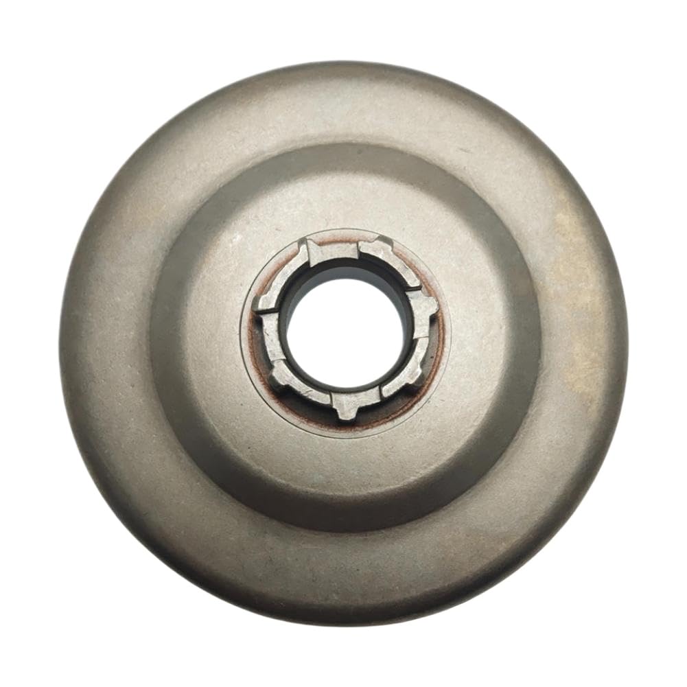 Conjunto de tambor de embrague con llanta de piñón de 8 dientes de paso de 3/8 pulgadas para modelos de motosierra 272 268 266 66 61 Compatible con los números de pieza 501831504 501831701