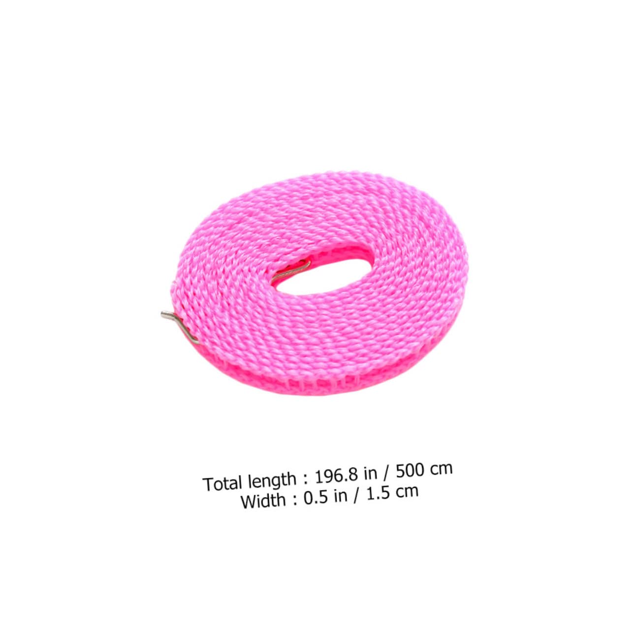 Cabilock 6Pcs Trip Clothesline Windproof Multi Functional Nylon Hanging Ropes for Outdoor Travel Skid Home Drying Clothes Ropes for Camping and Outdoor Activities