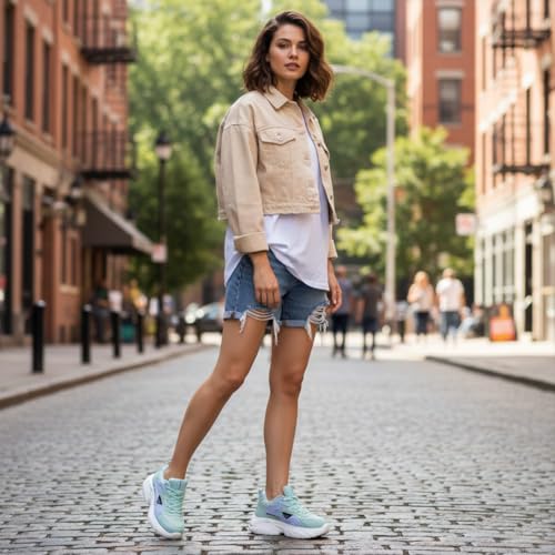 Image of BERSACHE Casual Sneaker Shoe for Women| Soft Cushioned Insole, Slip-Resistance Casuals for Women's Blue Shoes