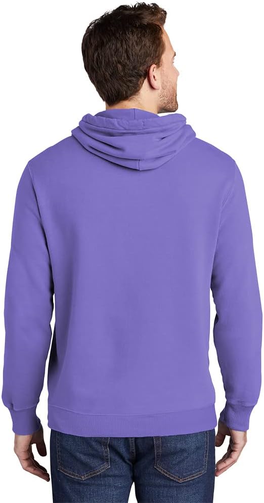 Port & Company Men's Essential Pigment Dyed Pullover Hooded 3XL Amethyst