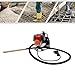 RustyVioum Concrete Vibrator, 4-stroke 1HP 31CC Power Concrete Vibrator Motor 6500-8500rpm, Backpack Concrete Vibrating Tool for Building Construction Bridge Construction Road Construction