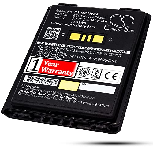 Estry BTRY-MC55EAB02 Battery Replacement for Symbol MC55 MC55A MC56 MC65 MC67 MC5590 MC55A0 MC5574 MC659 MC659B Symbol BTRY-MC55EAB02 82-111094-01 U60493 Battery
