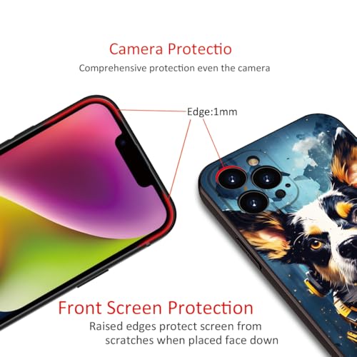 Dog for iPhone 16 Pro Max Case | Trendy Slim Protection for Girls & Women & Teens (A1-Dog)