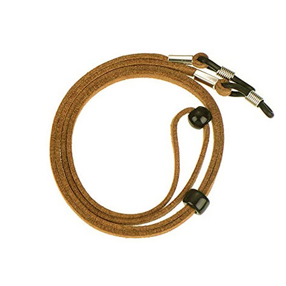 Van Der Linn Secure Sports Glasses Cord, Sungless Spectacle and Spec Lanyard (Dark Brown)