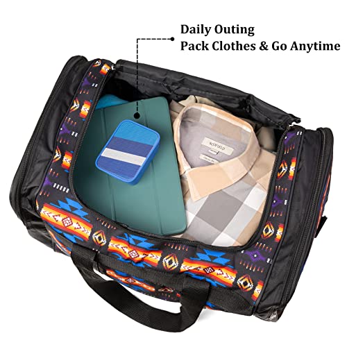 Travel Duffel Bag for Women Men, Lightweight Carry On Duffle Bag with Pocket and Adjustable Strap for Camping Travel Gear Gym3