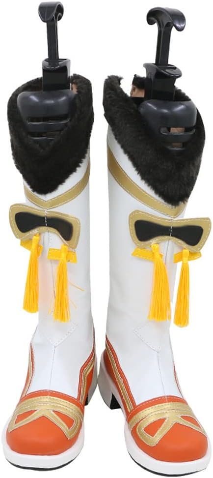 Anime Game Genshin Impact Yaoyao Cosplay Shoes Halloween Carnival Party Outfit Women Anime Cosplay Shoes Role Play
