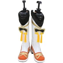 Anime Game Genshin Impact Yaoyao Cosplay Shoes Halloween Carnival Party Outfit Women Anime Cosplay Shoes Role Play