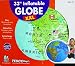 Produktbild 33 Inch Inflatable World Globe - Extra Large & Easy to Read by TEDCO