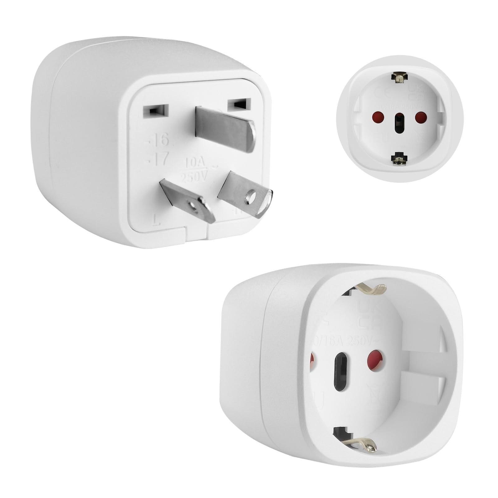 Adaptateur De Prise De Courant Universel De Type I, Prise De Terre USA, Australie, Nouvelle-Zélande, Chine, Adaptateur De Voyage AU, 2 En 1, Argentine