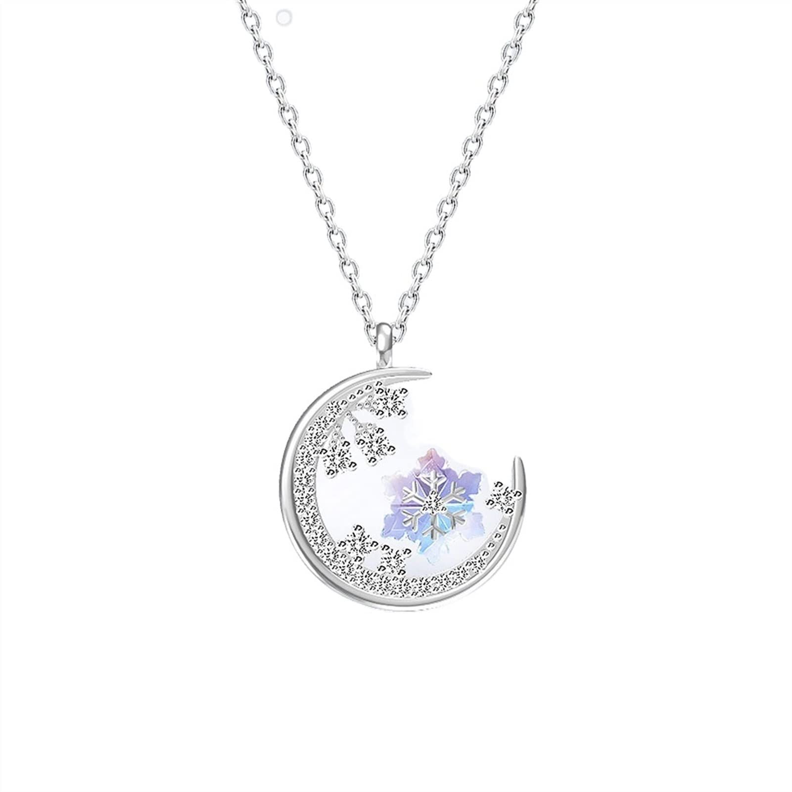 Collier flocon argent 925, une chaîne de cheville chic et raffinée - 4