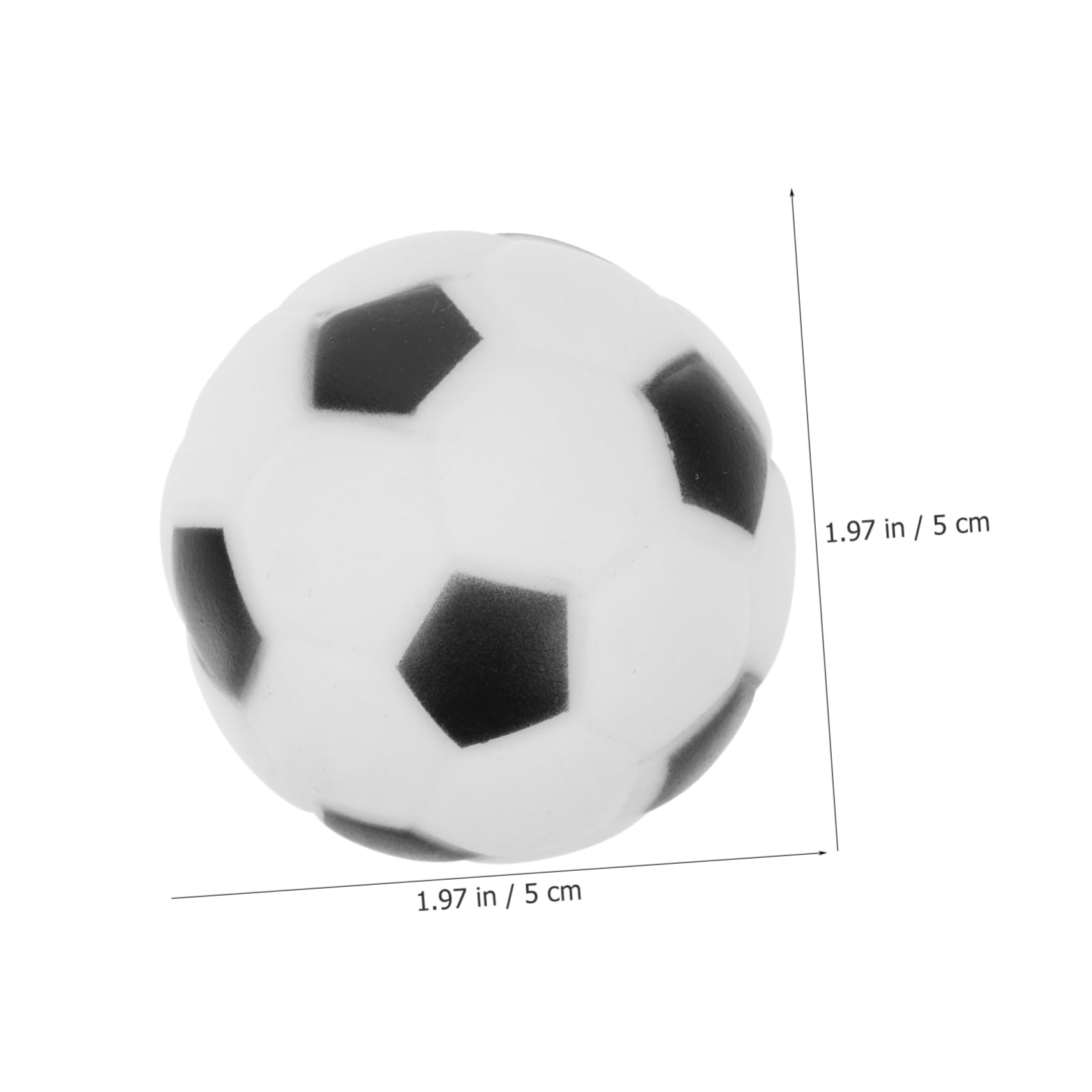 SUPVOX 20piezas Juguete Interactivo para Perros Pelota De Fútbol Sonora para Entrenamiento y Ejercicio De Mascotas Material Duradero y Resistente para Diversión Interior y Exterior