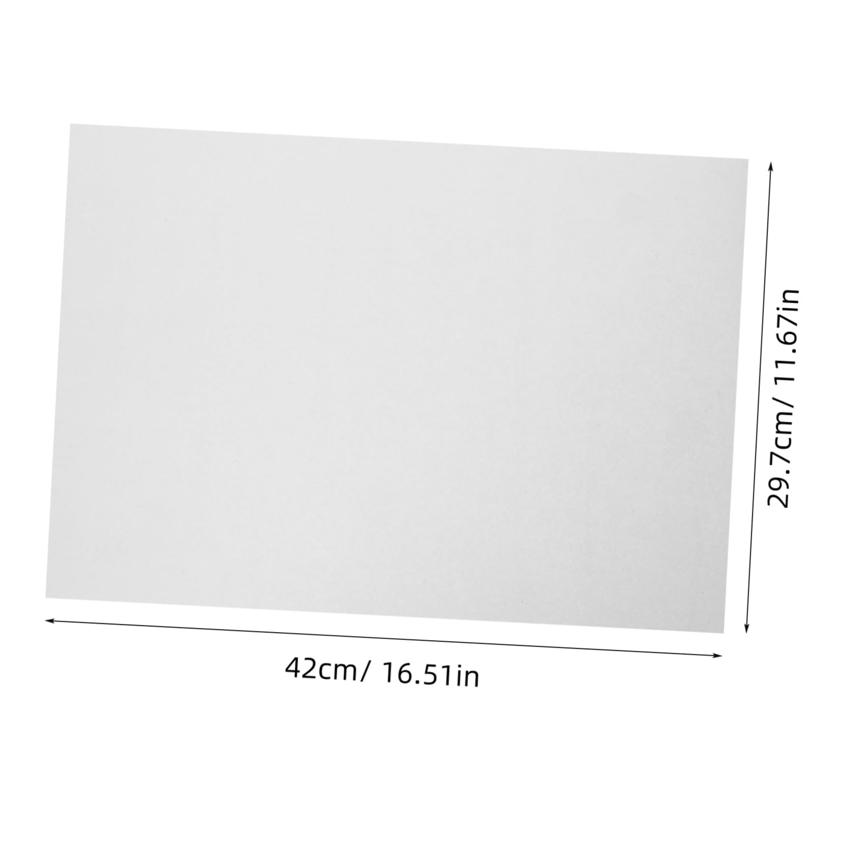 DOITOOL 50 Blatt Zeichenpapier Skizzenpapier Säurefrei Recycelt Blanko Malpapier für Künstler Studenten Kompatibel mit Bleistift Tusche Pastell Aquarell Geeignet