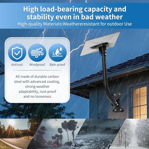 Supports de montage d'antenne et extension WiFi extérieure pour toit et mur