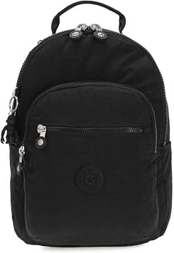 Kipling SEOUL S Small Backpack with Laptop Protection 13 Inches 35 cm 14 L 0.50 kg Black Black
