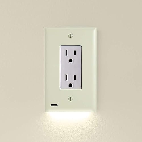 Miniatura 8 de SnapPower Guidelight,placa cobertora de tomacorriente con luces LED de noche