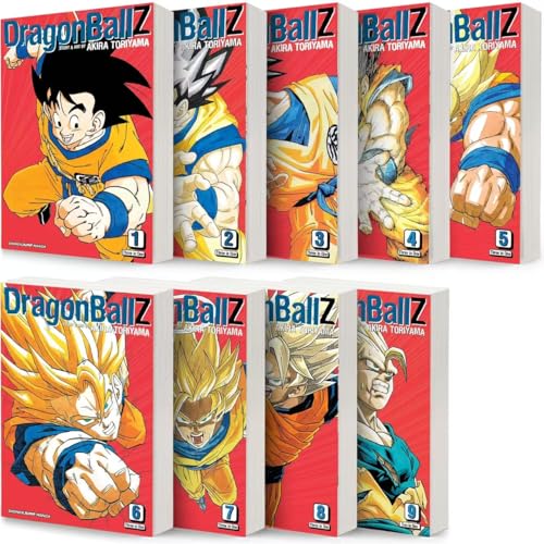 Dragon Ball Z Vizbig Editions Manga Set, Vol. 1-9
