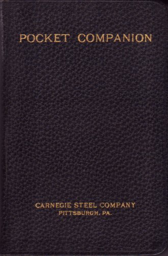 Pocket Companion for Engineers, Architects and Builders Containing ...