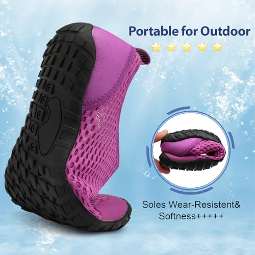 Image of Spesoul Water Shoes for Women Men Quick Dry Aqua Socks for Swim Beach Pool Hiking Training Summer Sandals Outdoor Zero Drop Barefoot Shoes